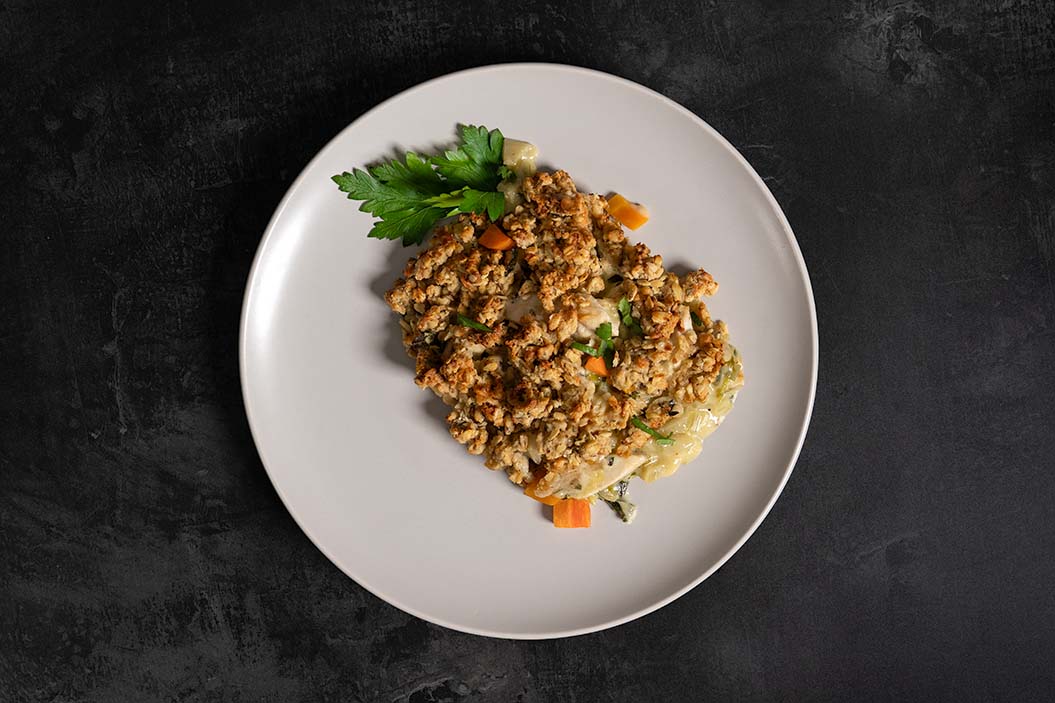 Gracie’s Yummy Chicken Crumble Pie Gracie’s Yummy Chicken Crumble Pie