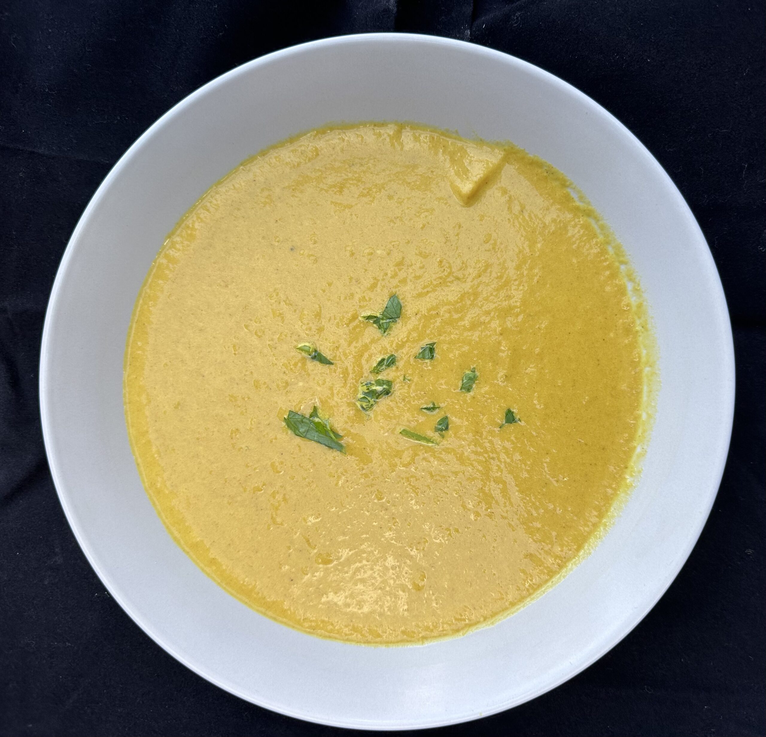 butternut soup (gf, c, d)